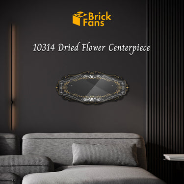 Lego 10314 Dried Flower Centerpiece Display Case
